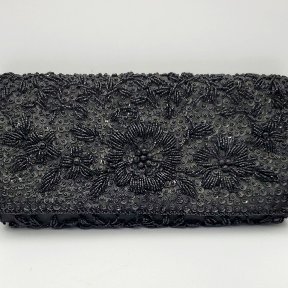 50s Vintage Beaded Clutch